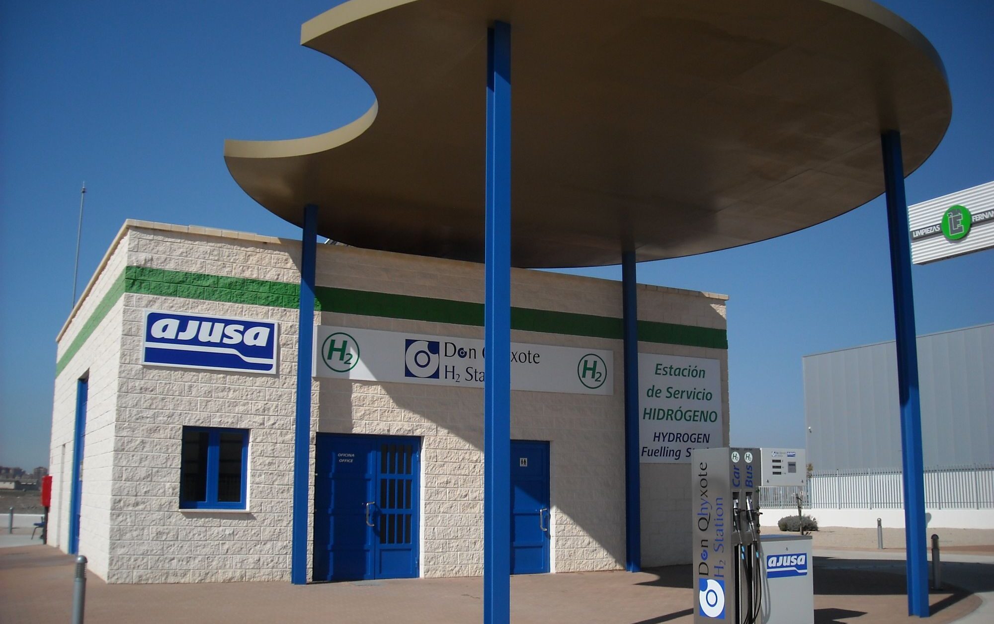 estacion de servicio hidrogeno ajusa